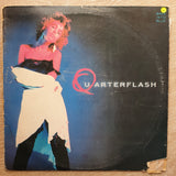 Quarterflash ‎– Back Into Blue - Vinyl LP Record - Opened  - Very-Good Quality (VG) - C-Plan Audio