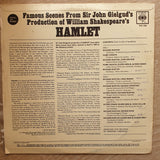 Famous Scenes from Sir John Gielguds - Production of Hamlet with Richard Burton - Vinyl LP Record - Opened  - Very-Good- Quality (VG-) - C-Plan Audio