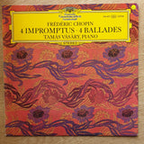 Frédéric Chopin, Tamás Vásáry ‎– 4 Impromptus / 4 Balladen -  Vinyl LP Record - Very-Good+ Quality (VG+) - C-Plan Audio