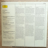 Beethoven - Wilhelm Kempff ‎– Sonaten - Pathétique · Mondschein - Moonlight · Appassionata -  Vinyl LP Record - Very-Good+ Quality (VG+) - C-Plan Audio