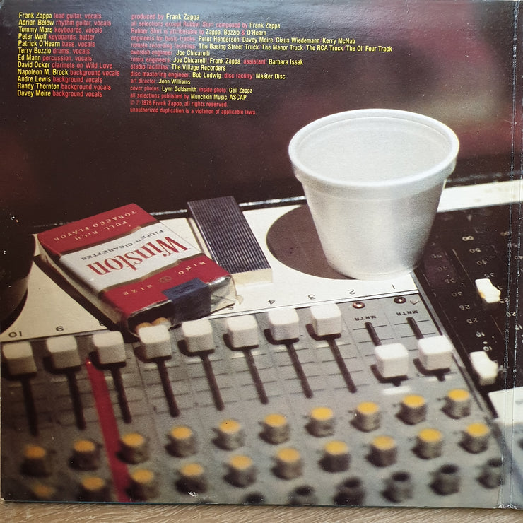 Frank Zappa ‎– Sheik Yerbouti - Double Vinyl LP Record - Opened  - Very-Good+ Quality (VG+) - C-Plan Audio