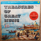 Treasures Of Great Music - 5 x  Vinyl LP Record Set - Opened  - Very-Good+ Quality (VG+) - C-Plan Audio