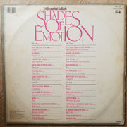 Various - Shades of Emotion - Original Artists - 24 Beautifiul Ballads - Double - Vinyl LP Record - Opened  - Very-Good- Quality (VG-) - C-Plan Audio