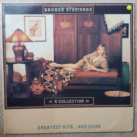 Barbra Streisand - A Collection - Greatest Hits and More - Vinyl LP Record - Opened  - Very-Good+ Quality (VG+) - C-Plan Audio