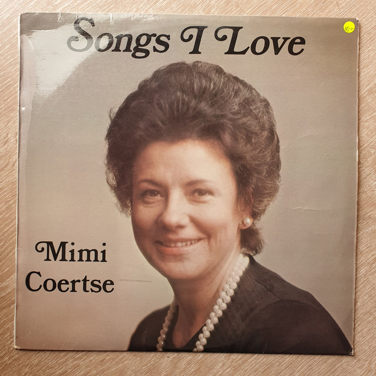 Mimi Coertse - Songs I Love - Vinyl LP Record - Very-Good+ Quality (VG+) - C-Plan Audio
