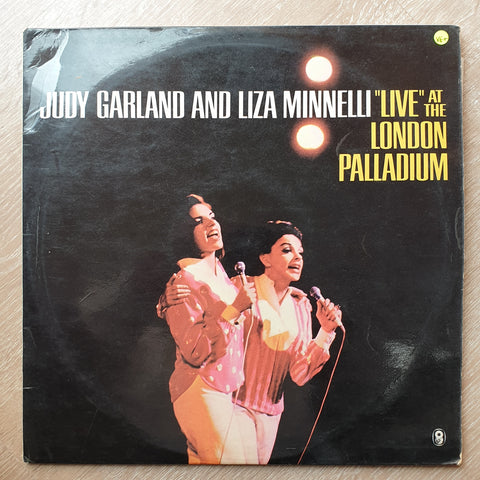Judy Garland and Liza Minnelli - Live at the London Palladium - Vinyl LP Record - Opened  - Very-Good+ Quality (VG+) - C-Plan Audio
