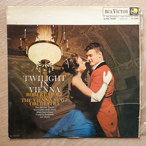 Twilight in Vienna: Robert Stoltz Conducting the Vienna State Orchestra -  Vinyl LP Record - Very-Good+ Quality (VG+) - C-Plan Audio