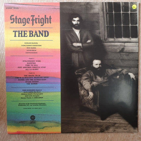 The Band - Stage Fright -  Vinyl LP Record - Very-Good+ Quality (VG+) - C-Plan Audio