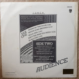 Audience - Lunch - Vinyl LP Record - Opened  - Very-Good+ Quality (VG+) - C-Plan Audio