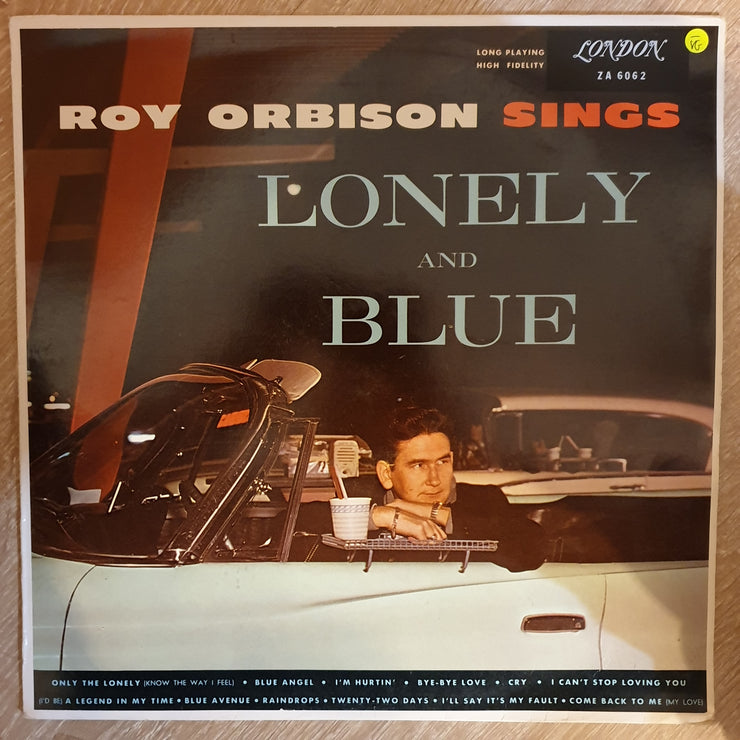 Roy Orbison ‎– Lonely And Blue - Vinyl LP Record - Opened  - Very-Good- Quality (VG-) - C-Plan Audio