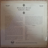 Gabriele Duve - Harpsichord Recital - Autographed -  Vinyl LP Record - Very-Good+ Quality (VG+) - C-Plan Audio