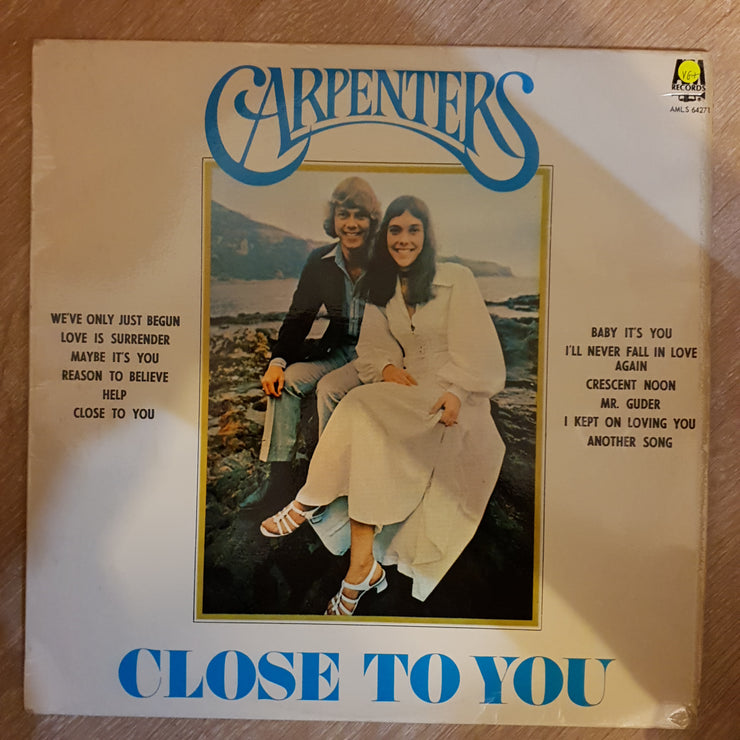 Carpenters - Close To You - Vinyl LP Record - Opened  - Very-Good+ Quality (VG+) - C-Plan Audio