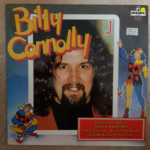 Billy Connolly ‎– Billy Connolly - Vinyl LP Record - Very-Good+ Quality (VG+) - C-Plan Audio