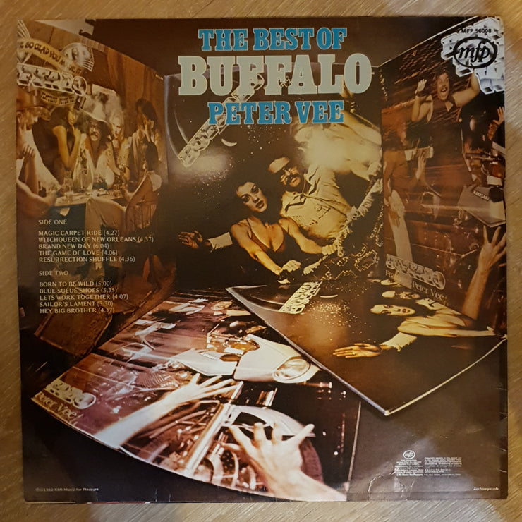 The Best of Buffalo - Peter Vee - Vinyl LP Record - Opened  - Very-Good+ Quality (VG+) - C-Plan Audio
