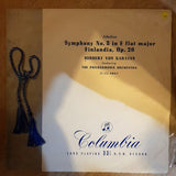 Sibelius - Herbert von Karajan, The Philharmonia Orchestra ‎– Symphony No. 5 In E Flat Major. Op. 82. / Finlandia Op. 26 -  Vinyl Record - Very-Good+ Quality (VG+) - C-Plan Audio