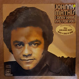 Johnny Mathis - I Only Have Eyes For You -  Vinyl Record - Very-Good+ Quality (VG+) - C-Plan Audio