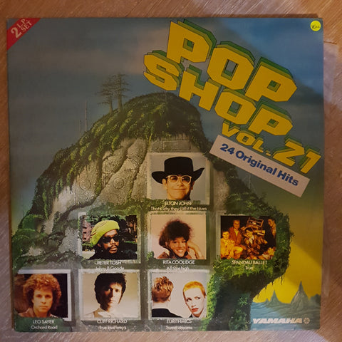 Pop Shop Vol 21  - Original Artists - Double Vinyl LP Record - Opened  - Very-Good+ Quality (VG+) - C-Plan Audio