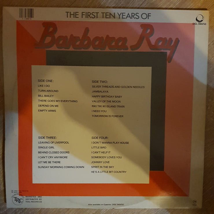 Barbra Ray - The First Ten Years Of - Double Vinyl LP Record - Very-Good+ Quality (VG+) - C-Plan Audio