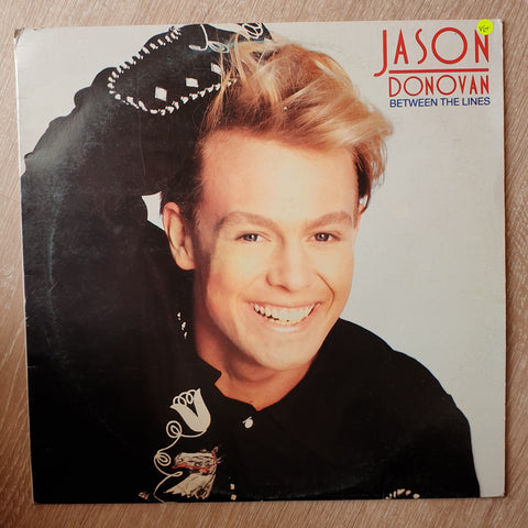 Jason Donovan ‎– Between The Lines - Vinyl LP Record - Very-Good+ Quality (VG+) - C-Plan Audio