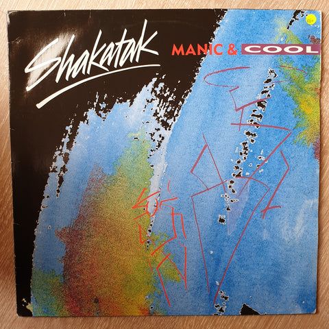 Shakatak - Manic & Cool - Vinyl LP Record - Very-Good+ Quality (VG+) - C-Plan Audio