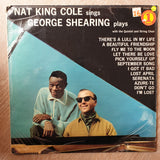 Nat King Cole / George Shearing ‎– Nat King Cole Sings / George Shearing Plays - Vinyl LP Record - Very-Good+ Quality (VG+) - C-Plan Audio