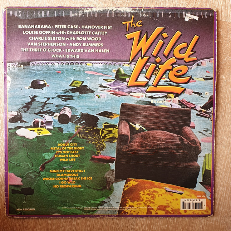 The Wild Life - Music From The Original Motion Picture Soundtrack - Original Artists - Vinyl LP Record - Very-Good+ Quality (VG+) - C-Plan Audio