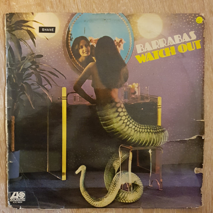 Barrabas ‎– Watch Out -  Vinyl LP Record - Opened  - Very-Good- Quality (VG-) - C-Plan Audio