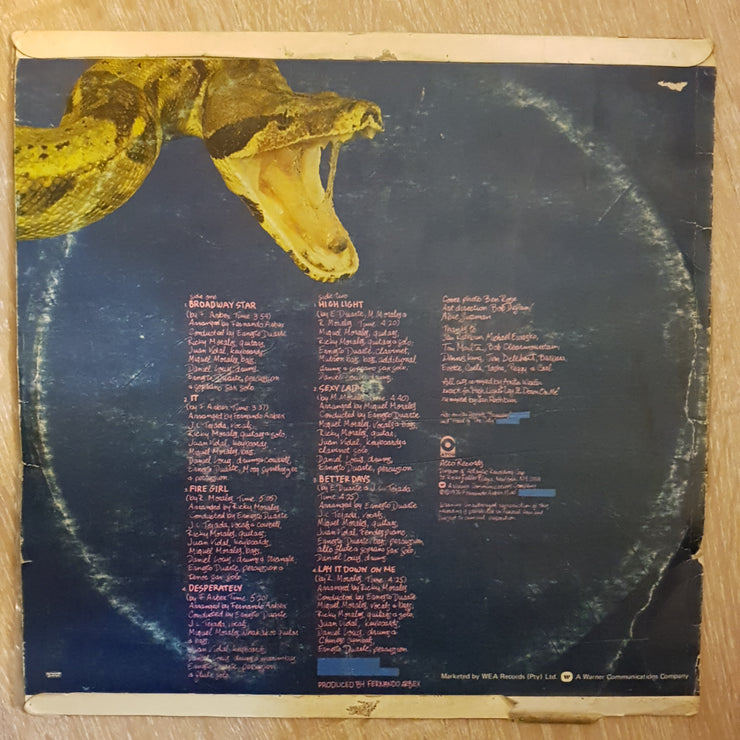 Barrabas ‎– Watch Out -  Vinyl LP Record - Opened  - Very-Good- Quality (VG-) - C-Plan Audio