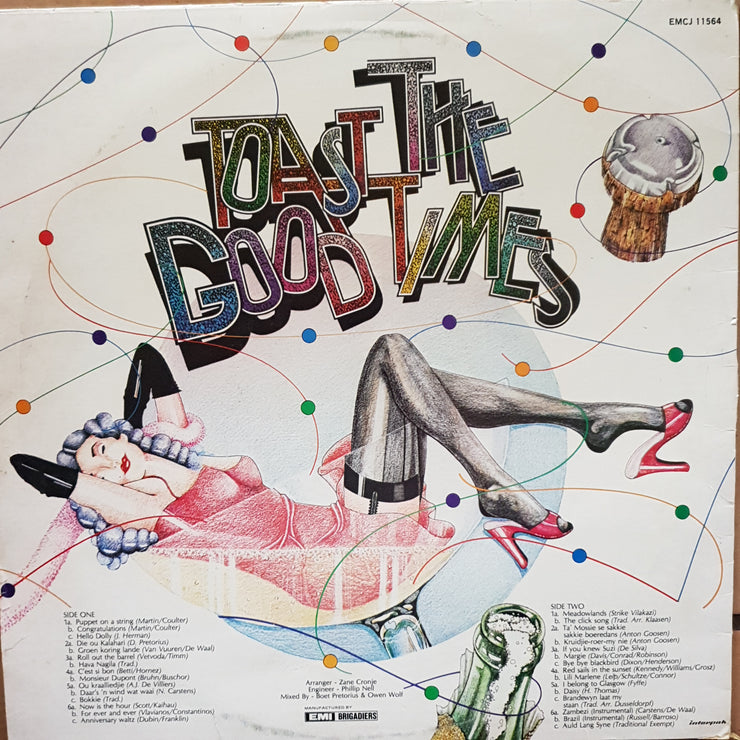 Toast The Good Times - Vinyl LP Record - Opened  - Very-Good Quality (VG) - C-Plan Audio