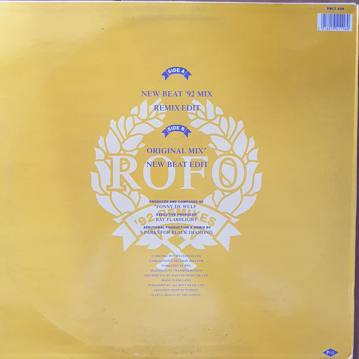 Rofo ‎– Rofo's Theme -  Vinyl Record - Very-Good+ Quality (VG+) - C-Plan Audio