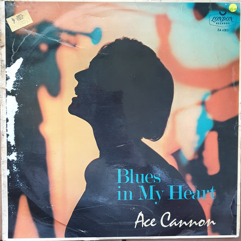 Ace Cannon ‎– Blues In My Heart -  Vinyl LP Record - Very-Good+ Quality (VG+) - C-Plan Audio