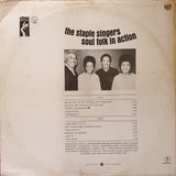 The Staple Singers ‎– Soul Folk In Action - Vinyl LP Record - Opened  - Very-Good Quality (VG) - C-Plan Audio