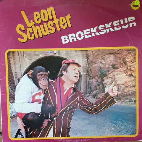 Leon Schuster - Broekskeur - Vinyl LP Record - Opened  - Very-Good- Quality (VG-) - C-Plan Audio