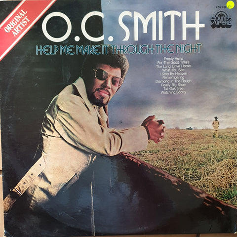 O.C. Smith ‎– Help Me Make It Through The Night - Vinyl LP Record - Opened  - Very-Good Quality (VG) - C-Plan Audio