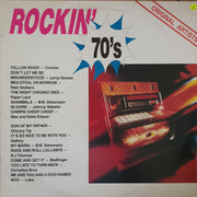 Rockin' 70's - Various - Original Artists- Vinyl LP Record - Opened  - Very-Good- Quality (VG-) - C-Plan Audio