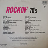 Rockin' 70's - Various - Original Artists- Vinyl LP Record - Opened  - Very-Good- Quality (VG-) - C-Plan Audio