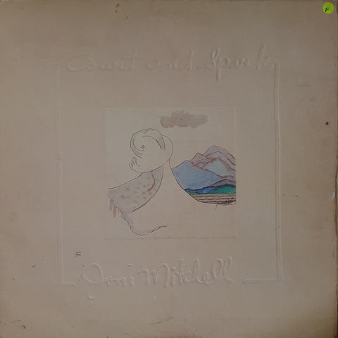 Joni Mitchell ‎– Court And Spark - Vinyl LP Record - Opened  - Fair Quality (F) - C-Plan Audio