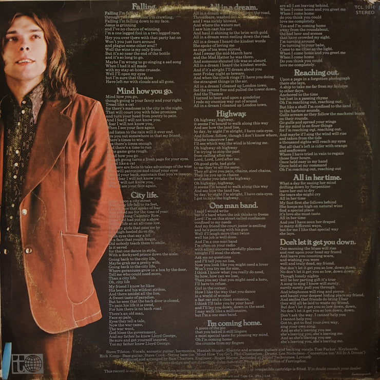 Steve Tilston ‎– Collection -  Vinyl LP Record - Very-Good+ Quality (VG+) - C-Plan Audio