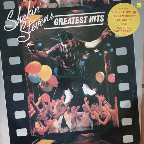 Shakin' Stevens - Greatest Hits - Vinyl LP Record - Opened  - Very-Good- Quality (VG-) - C-Plan Audio