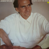James Taylor ‎– That's Why I'm Here -  Vinyl LP Record - Very-Good+ Quality (VG+) - C-Plan Audio