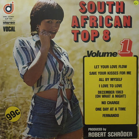 South African Top 8 - Vol 1 -  Vinyl LP Record - Very-Good+ Quality (VG+) - C-Plan Audio