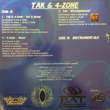 Tak & 4-Zone ‎– Let It Bump - Vinyl Record - Opened  - Very-Good Quality (VG) - C-Plan Audio