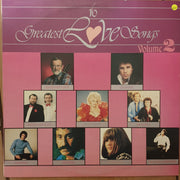 16 Greatest Love Songs - Vol 2 - Original Artists -  Vinyl LP Record - Very-Good+ Quality (VG+) - C-Plan Audio