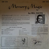Bill Hayes - Memory Magic - Vinyl LP Record - Opened  - Very-Good Quality (VG) - C-Plan Audio