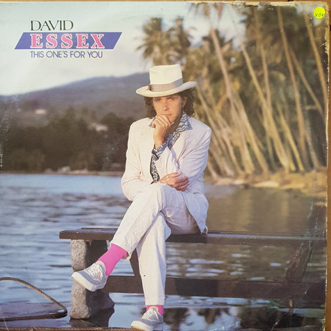 David Essex ‎– This One's For You -  Vinyl LP Record - Very-Good+ Quality (VG+) - C-Plan Audio
