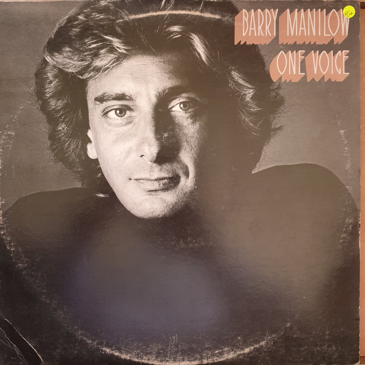Barry Manilow - One Voice -  Vinyl LP Record - Very-Good+ Quality (VG+) - C-Plan Audio