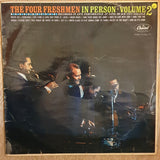 The Four Freshmen ‎– In Person Volume 2 - Vinyl LP Record - Opened  - Very-Good Quality (VG) - C-Plan Audio