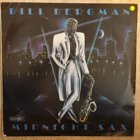Bill Bergman - Midnight Sax - Vinyl LP Record - Very-Good+ Quality (VG+) - C-Plan Audio