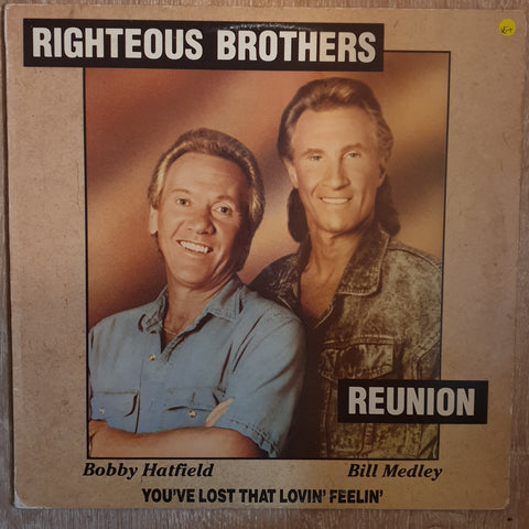 Righteous Brothers ‎– Reunion - Vinyl LP - Opened  - Very-Good+ Quality (VG+) - C-Plan Audio