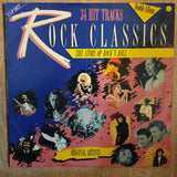 Rock Classics - Original Artists - Double Vinyl Record - Opened  - Very-Good- Quality (VG-) - C-Plan Audio